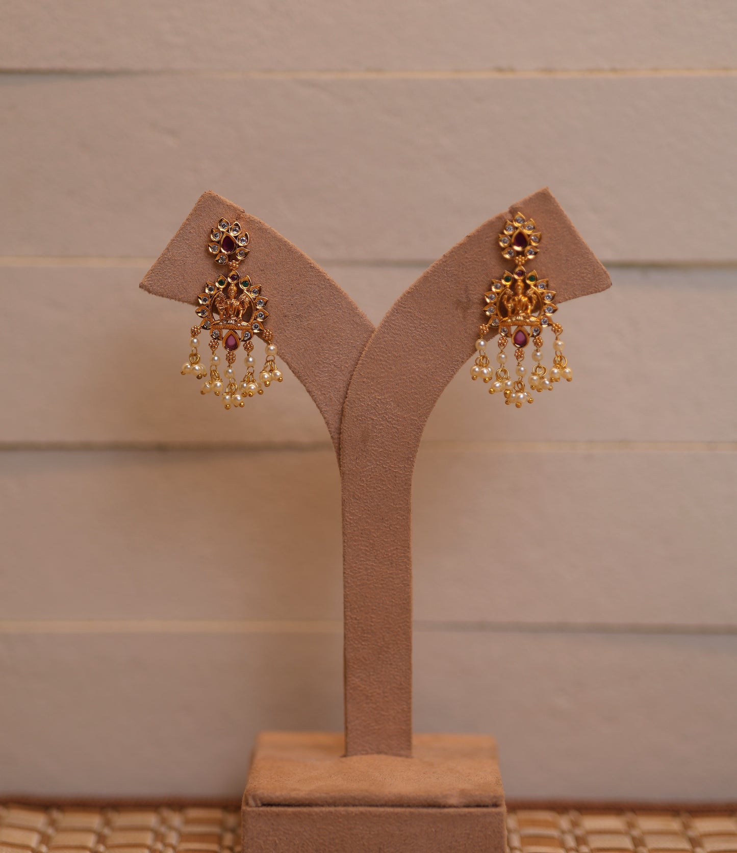 Sharvani Temple Necklace Set