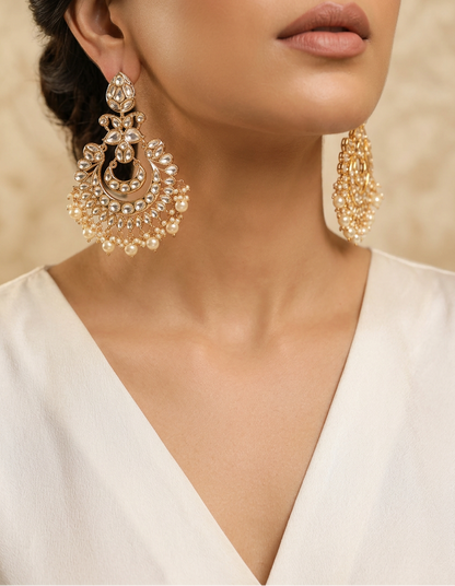 Sitara Kundan Chandbalis