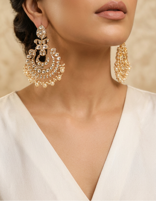 Sitara Kundan Chandbalis