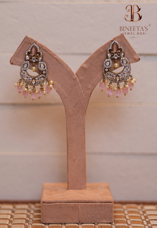Gulabi Noor Chandbalis