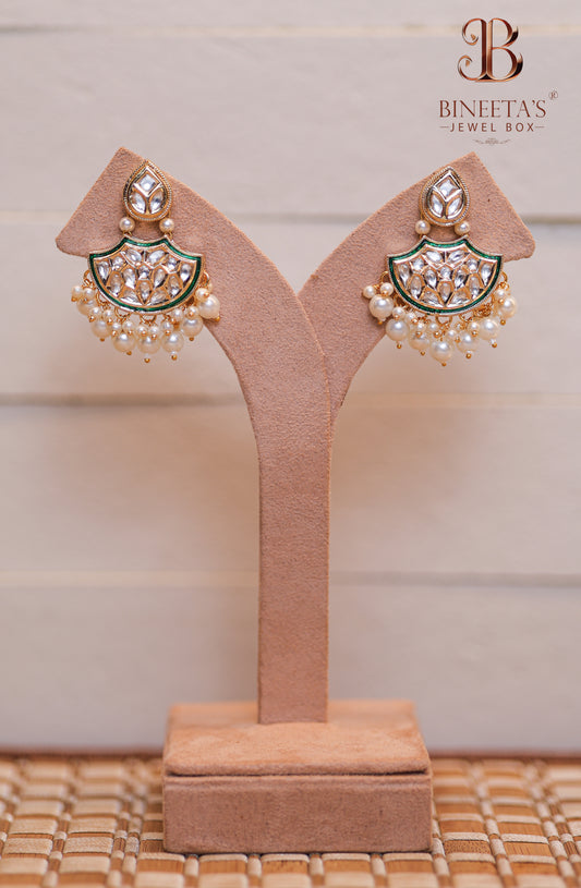 Rajasi Kundan Earrings