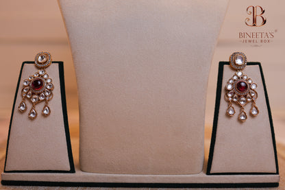 Navya Navratna Necklace Set