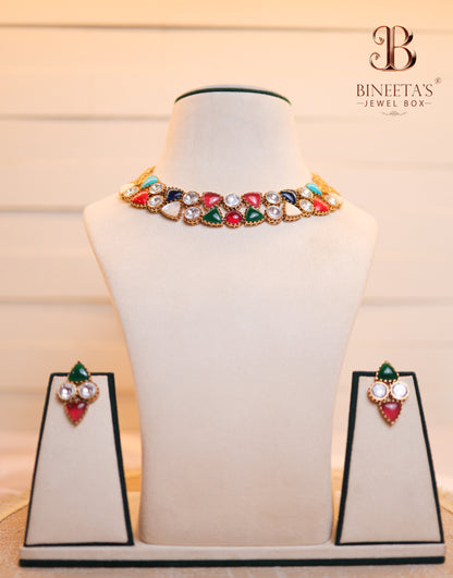 Navrang Kundan Choker Set