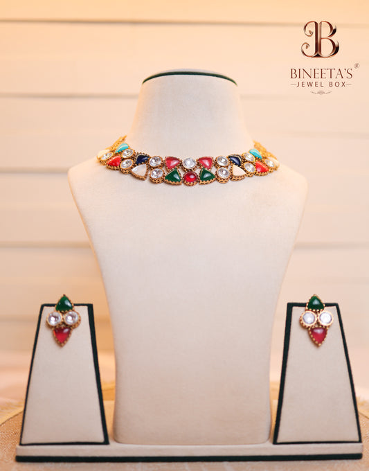 Navrang Kundan Choker Set