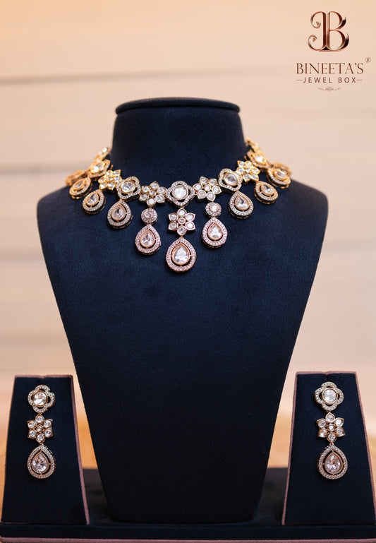 Noorani Kundan Glow Jewellery Set