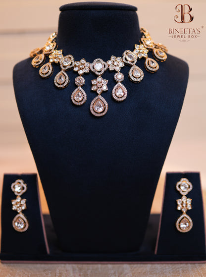Noorani Kundan Glow Jewellery Set