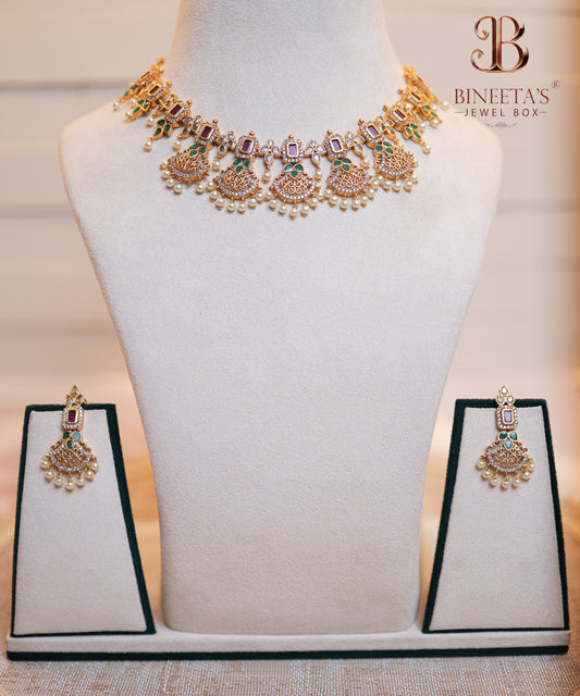 Rajwada Necklace Set