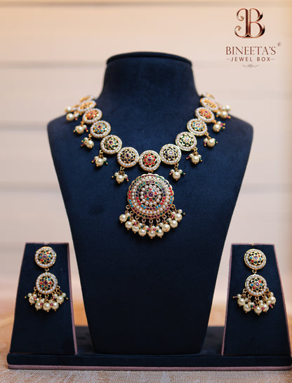 Chandrika Mandala Jewellery Set