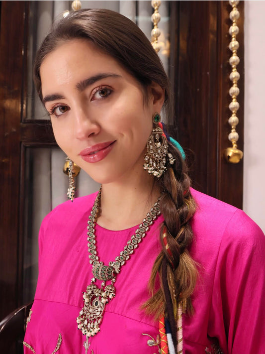 Shyara Emerald Green Jewellery Set