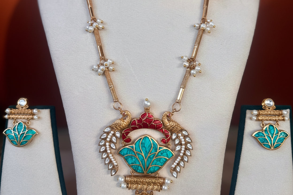 Mayura Vanya Jewellery Set