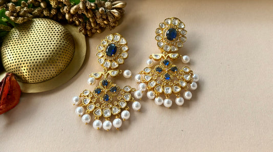 Ruhani Sapphire Earrings