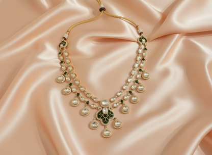 Emerald Zehra Crystal Jewellery Set