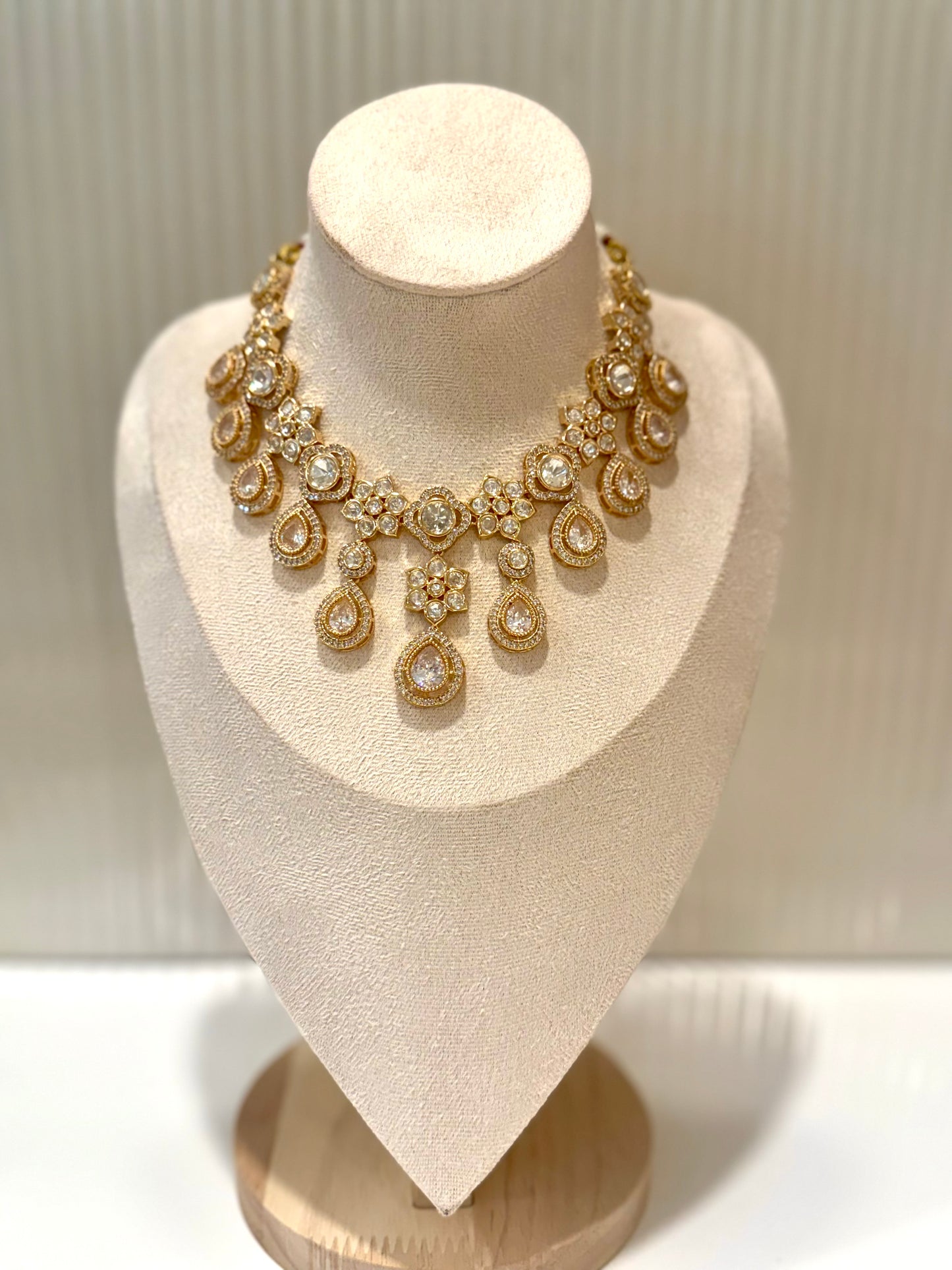 Saanvi Polki Necklace Set