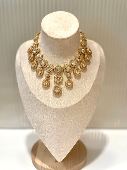 Saanvi Polki Necklace Set