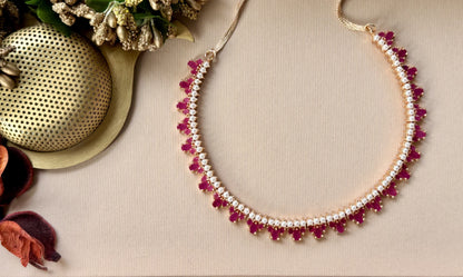 Arnika Ruby Pearl Set