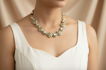 Green Zareen Glow Jewellery Set