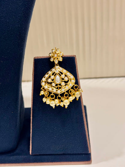 Ivory Saanjh Rajwada Jewellery Set