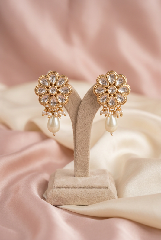 Ivory Fleur Jewellery Set