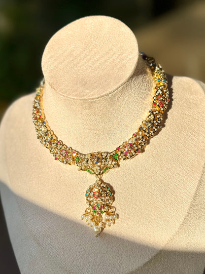 Vilina Jadau Jewellery Set