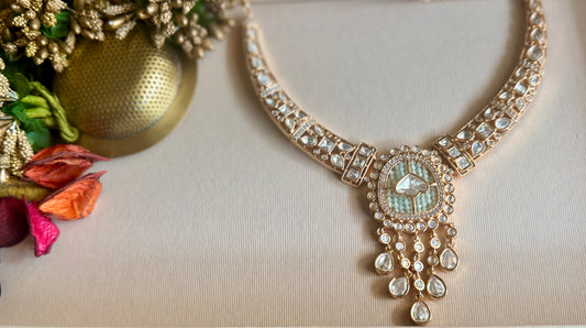 Mint Tara Kundan Jewellery Set