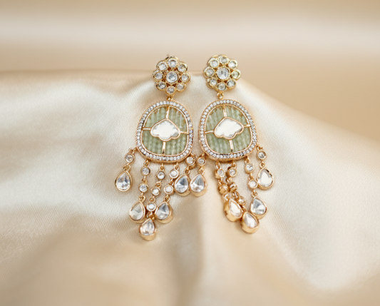 Mint Tara Kundan Jewellery Set