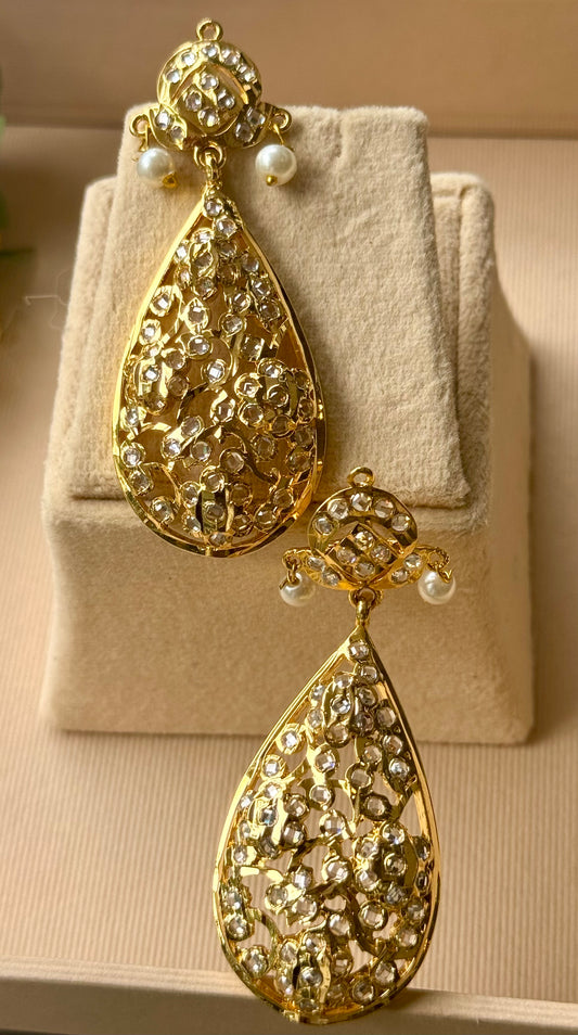 Gulmohar Drop Earrings