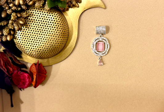Pink Halo Pendant Set
