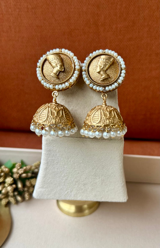 Regal Coin Jhumkas