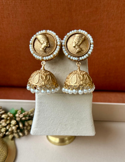 Regal Coin Jhumkas