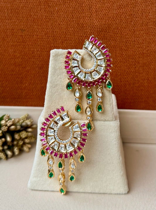Aarika Festive Chandelier Earrings