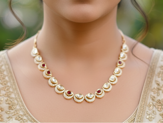 Ruby Eira Shine Necklace Set