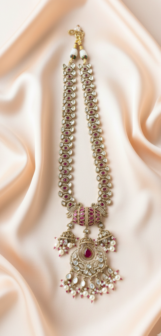 Shyara Ruby Jewellery Set