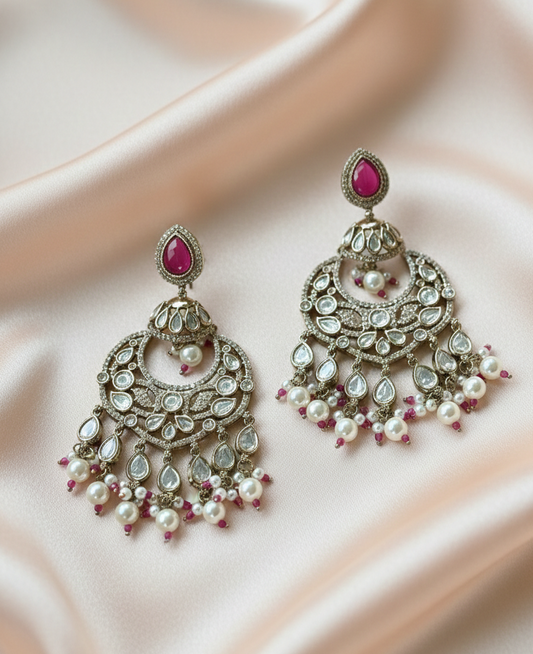 Shyara Ruby Jewellery Set