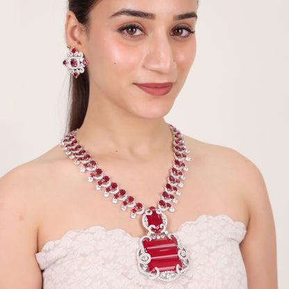 Scarlet Majesty Jewellery Set