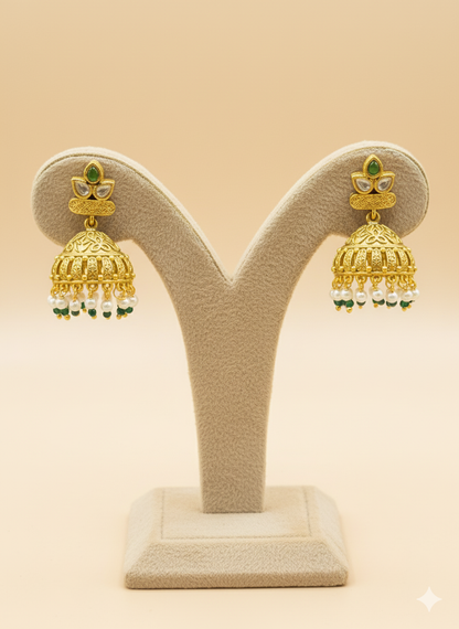Eshani Temple Bloom Jewellery Set