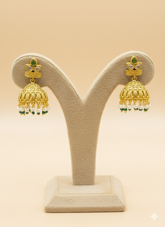 Eshani Temple Bloom Jewellery Set
