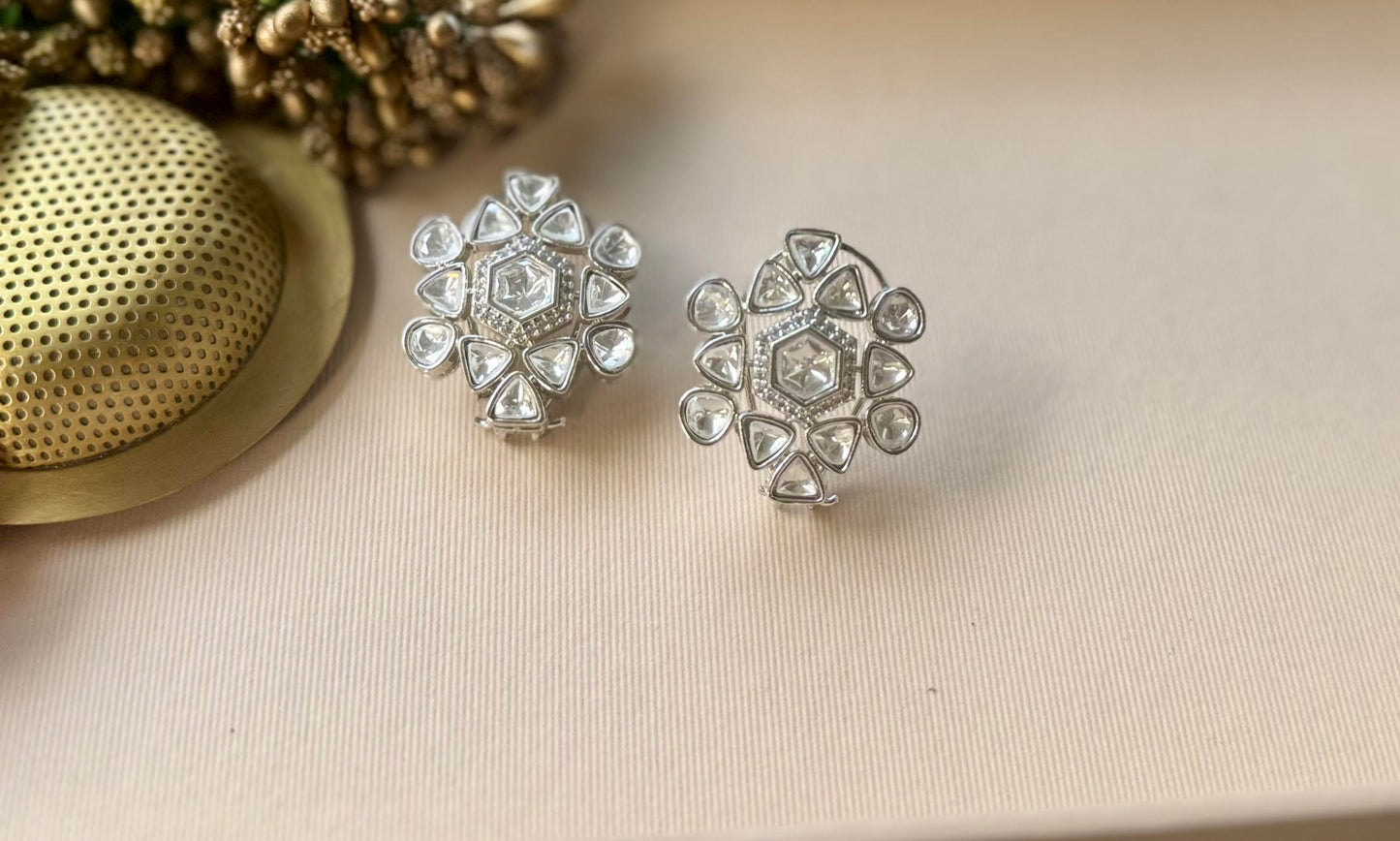 Arzoo Moissanite Studs