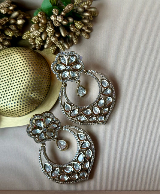 Celeste Polki Crescent Chands