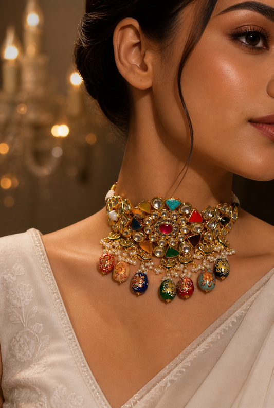 Rang Mahal Polki Set