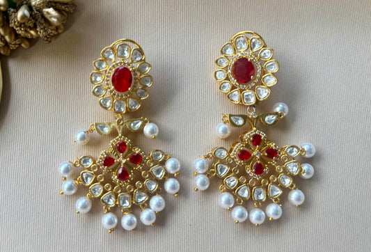 Ruhani Ruby Earrings