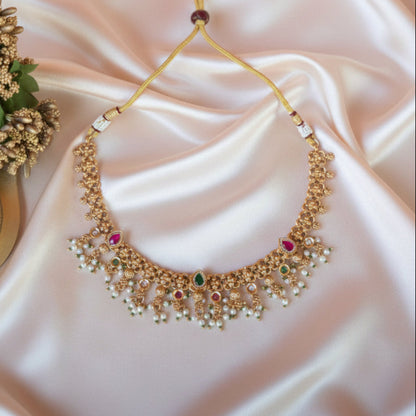 Rajwada Gold Festive Jewellery Set