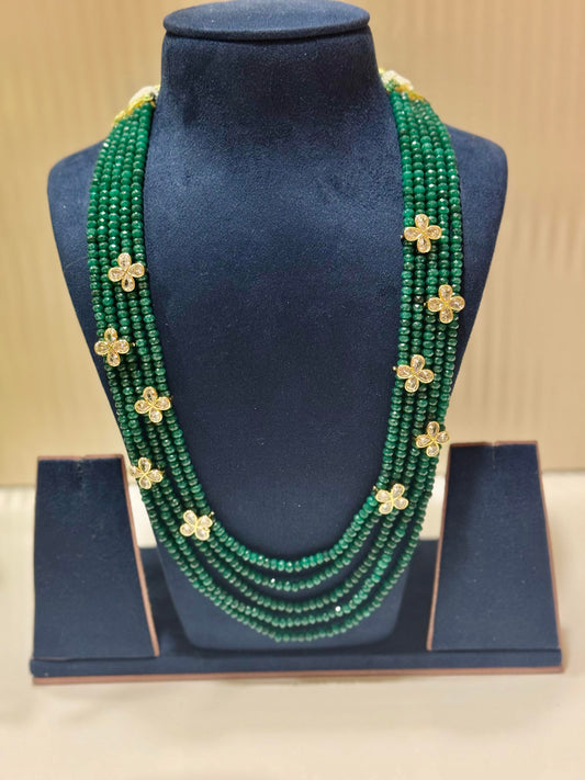 Emerald Aahira Strand Mala