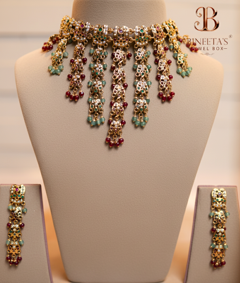 Ira Cascade Choker Set