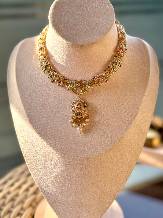 Vilina Jadau Jewellery Set