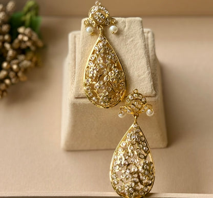 Gulmohar Drop Earrings