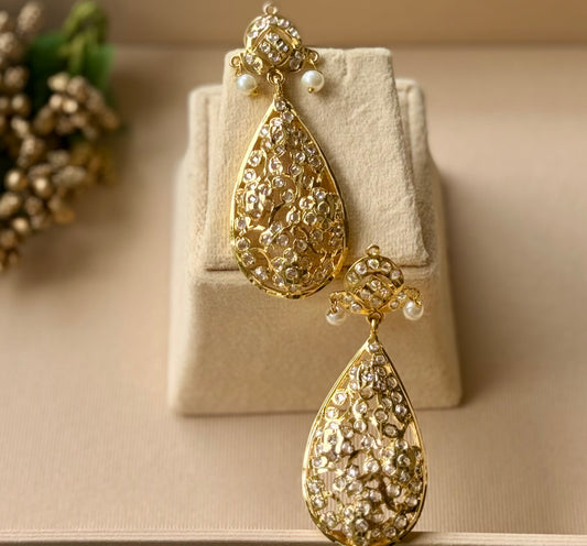 Gulmohar Drop Earrings