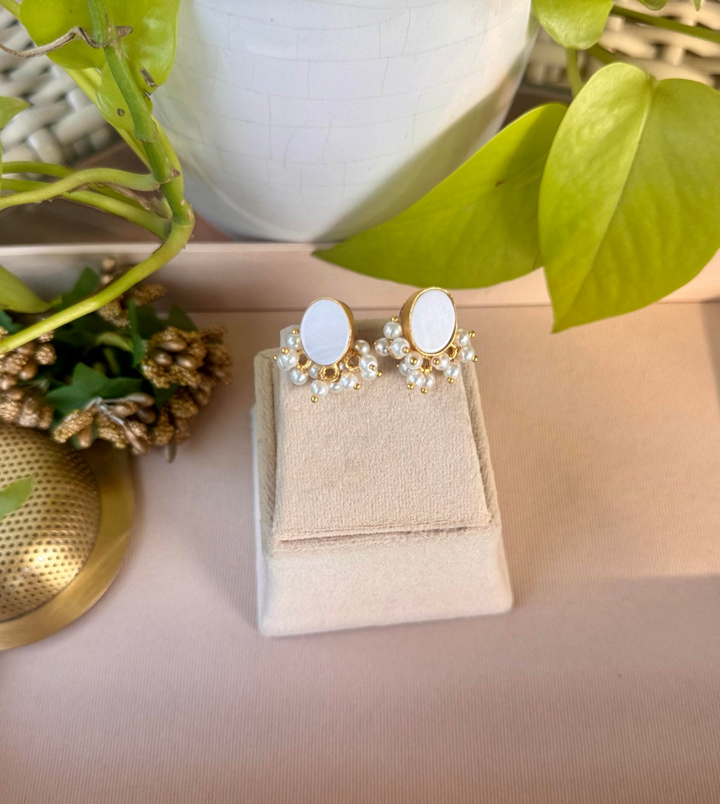 Blush Pearl Reverie Necklace Set