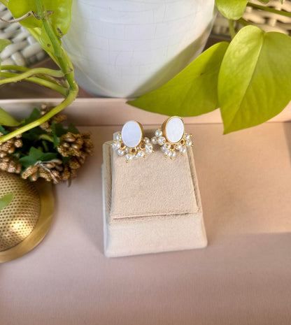 Ocean Pearl Aura Necklace Set