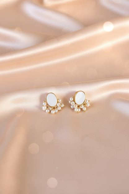 Ocean Pearl Aura Necklace Set